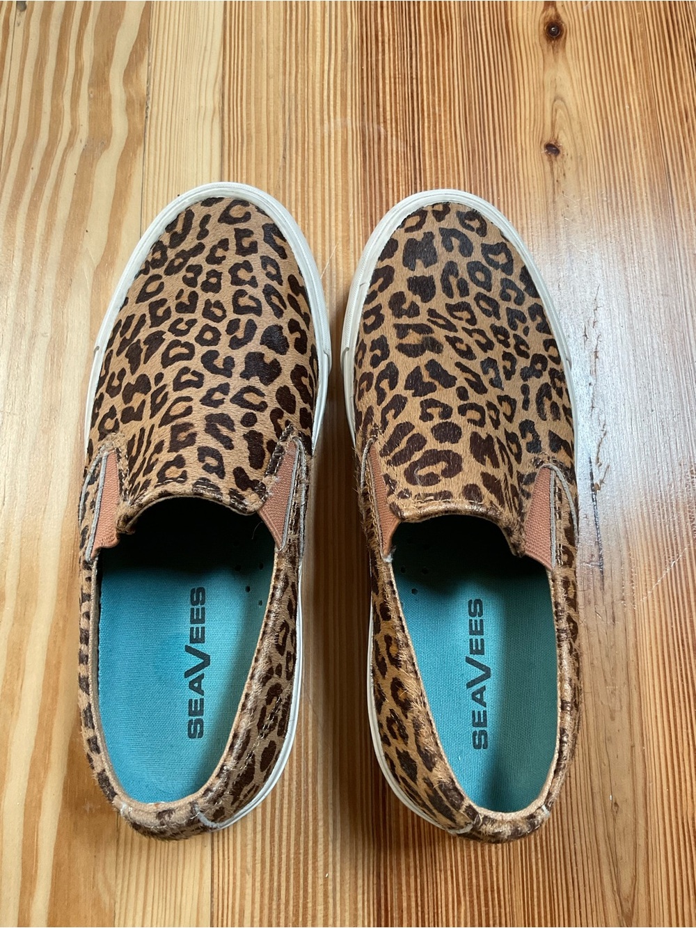SeaVees Leopard Platform Mulholland Sneakers ~ Size 6.5 - Picture 6 of 6
